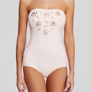 Kate Spade Casablanca Embellished Swimsuit